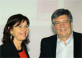 Andrea Ypsilanti und Hermann Scheer